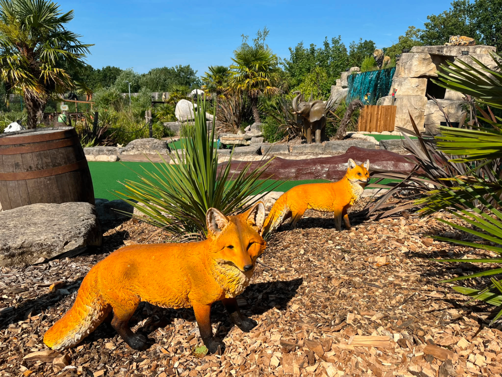 About Jungle Falls | Adventure Golf at Trent Park